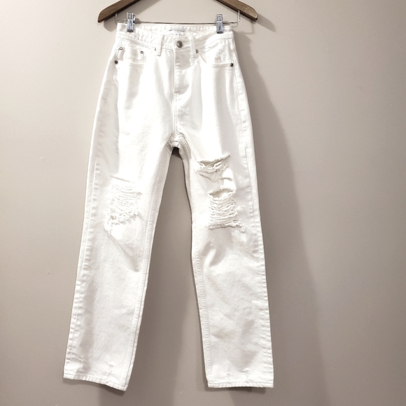 Grey Lab - Destroyed Jeans - Size 24 - Picture 6 of 12